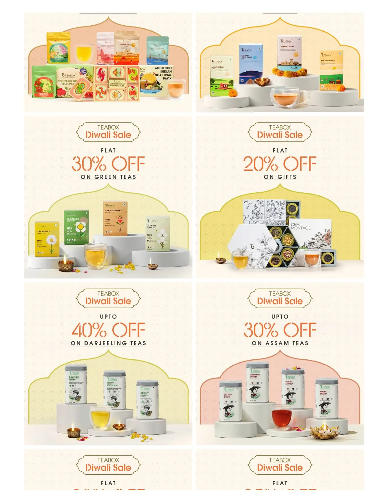 Renovación del sitio web de Teabox