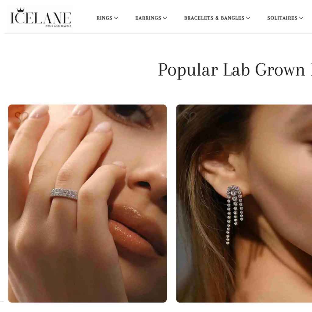 TheIceLane.com — SEO Growth for Lab-Grown Diamond Jewelry in Rajasthan
